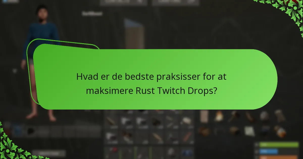 Hvilke typer skins er tilgængelige gennem Rust Twitch Drops?