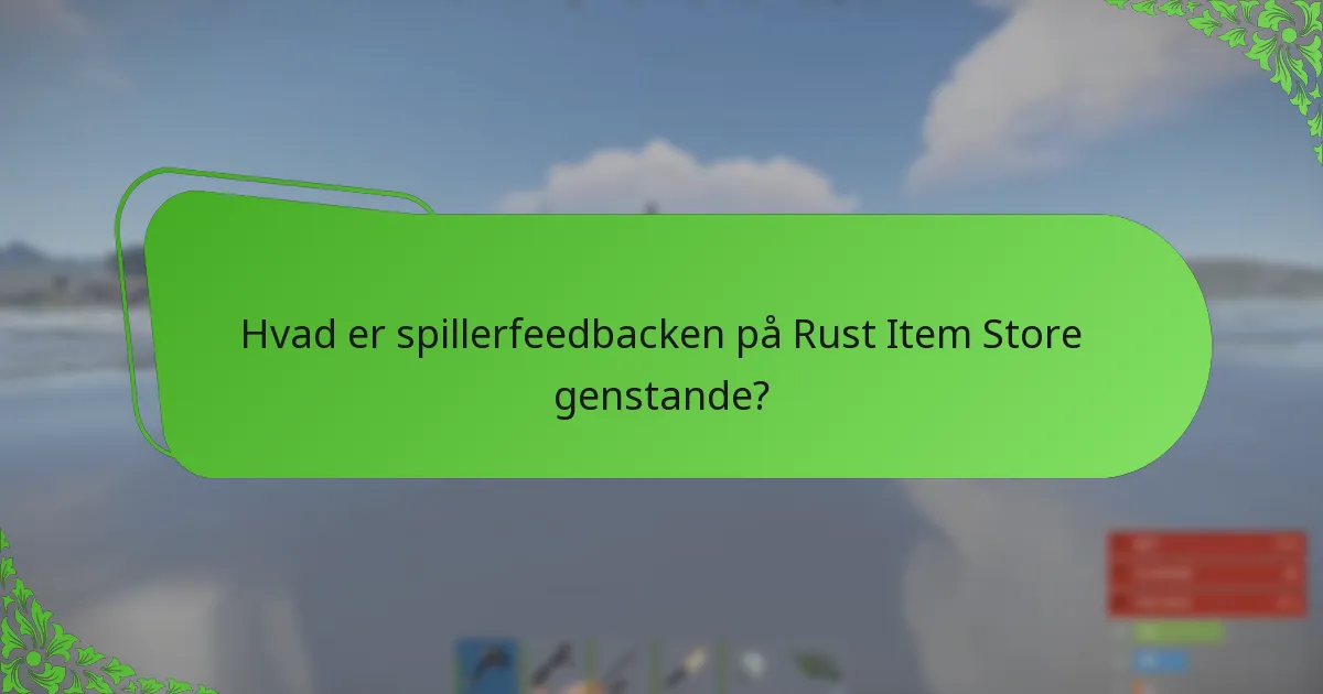 Hvordan sammenlignes Rust Item Store med andre spilgenstandsbutikker?