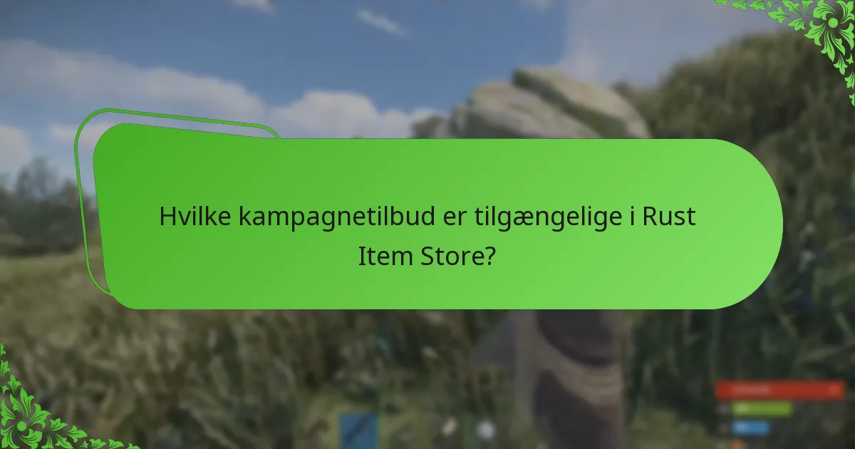Hvilke faktorer påvirker prissætningen i Rust Item Store?