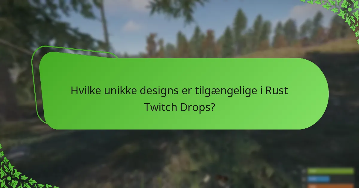Hvilke Twitch-streamere deltager i Rust Twitch Drops?